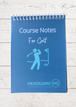 Load image into Gallery viewer, GOLF COURSE NOTES
